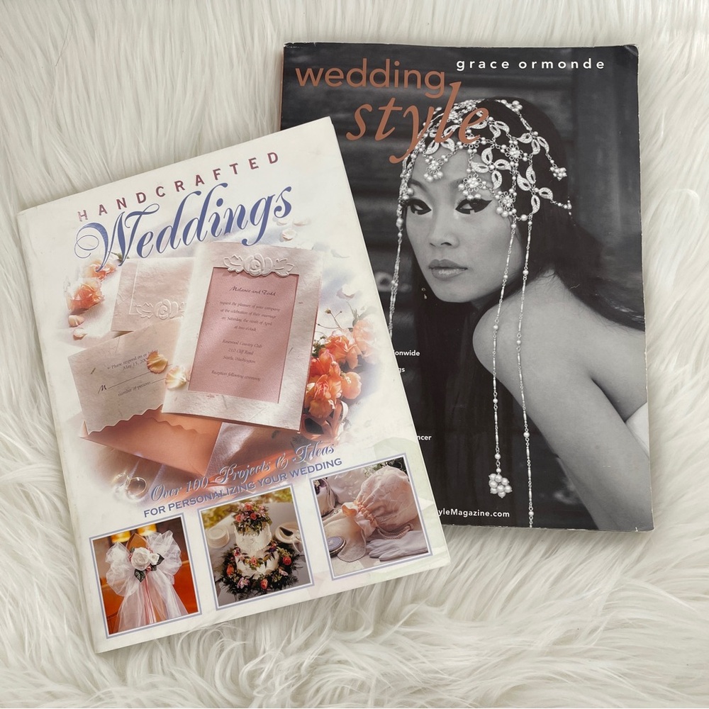 Wedding Style and Handcrafted Weddings Books